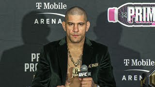 Alex Pereira PostFight Press Conference  UFC 303 [upl. by Eatnhoj666]