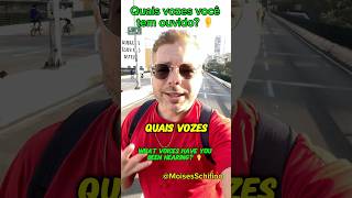 Quais vozes você tem ouvido 👂 [upl. by Sirdna]