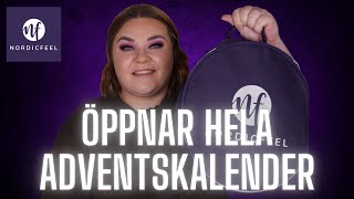 ÖPPNAR MAKEUP GURU NORDICFEEL ADVENTSKALENDER 2021 Alla får tillbaka pengarna [upl. by Naziaf]