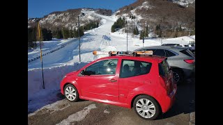 Piancavallo  Aviano Italy  First Snow amp Skiing December 2021 [upl. by Palila]