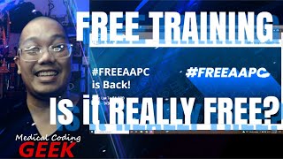 FREEAAPC  Free Medical Coding Training  Is it really FREE  OFFER ENDS 09302021 [upl. by Leerzej]