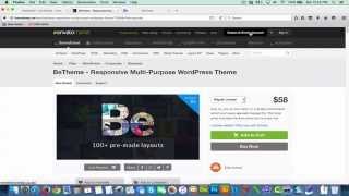 BeTheme Tutorials Help amp Support  Tutorial on How To Install Betheme [upl. by Welby986]