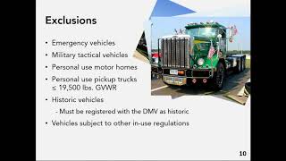 Compliance Overview  Truck amp Bus Rule Off Road Regulation and Portable Equipment MS 525 [upl. by Aham]