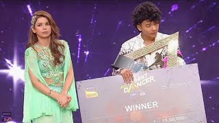 Indias Best Dancer 3 Winner Name  Ibd 3 Winner Announcement  Samarpan Lama  Grand Finale [upl. by Olegnaed]