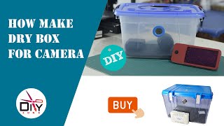 How to make dry box for camera with dehumidifier  🇱🇰 DIYZONE [upl. by Engleman]