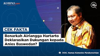 Benarkah Airlangga Hartarto Deklarasikan Dukungan kepada Anies Baswedan [upl. by Sharron577]