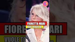 FIORETTA MARI SUPPLICA MARIA DE FILIPPI IL RITORNO AD AMICI È VICINO [upl. by Akinoj]