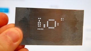 DIY homemade SMT metal stencil  the definitive tutorial [upl. by Aleahcim]