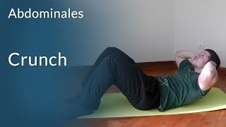 Crunch ejercicios abdominales [upl. by Lanti]