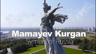 Mamayev Kurgan Volgograd The sculpture quotMotherland Callsquot is a symbol of Russia [upl. by Aneri]