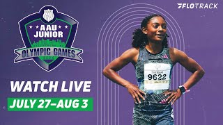 Live Stream AAU Junior Olympics 2024 Track And Field Coverage On Saturday [upl. by Eralc]