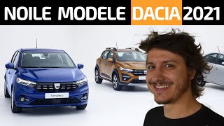 NOILE modele DACIA 2021  eblogAUTO [upl. by Eniamsaj251]