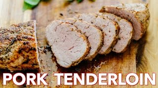 How To Make Roasted Pork Tenderloin  Dinner in 30 Minutes [upl. by Eleanor649]