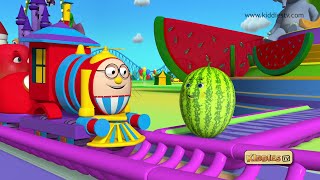 Roller Coaster ride with Humpty the Train amp his Fruit friends  Humpty the Train Fruits song [upl. by Eecyak]