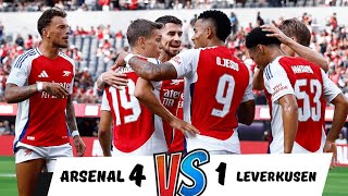 Arsenal vs Bayer Leverkusen Highlights Thrilling Match Analysis amp Key Moments [upl. by Vachell73]