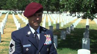 Air Force Pararescue Memorial Ceremony for TSgt Michael Flores [upl. by Ancalin]