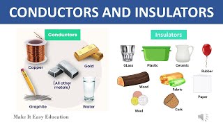 CONDUCTORS AND INSULATORS  SCIENCE EDUCATIONAL VIDEO FOR KIDS [upl. by Enylhsa]