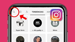 Cómo buscar filtros en Instagram 2024 Android [upl. by Esil62]
