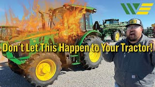 How to FIND amp READ Trouble Codes on John Deere 5 Series Tractors [upl. by Ahsaya381]