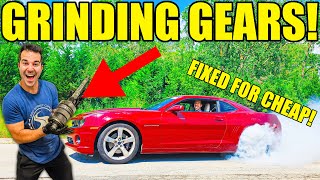 I Paid 10k Less For A Camaro SS With A Bad Manual Transmission Fixed It For DIRT CHEAP DIY STYLE [upl. by Pedaiah37]