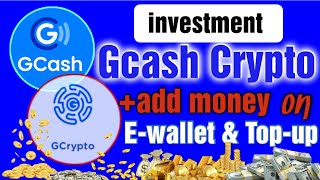 top up at add money sa e wallet Gcash Crypto PAANO [upl. by Latsyrd]