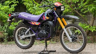 1995 Yamaha DT125 2Stroke Full Restoration Timelapse [upl. by Aubree]