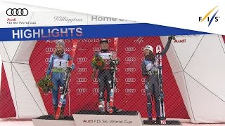 Highlights  Worley back to winning ways at Killington  FIS Alpine [upl. by Esenwahs98]