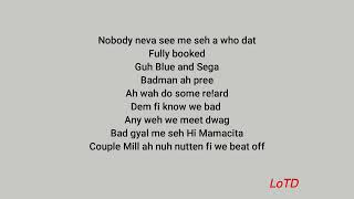 Beenie Man  SIMMA lyrics [upl. by Islaen]