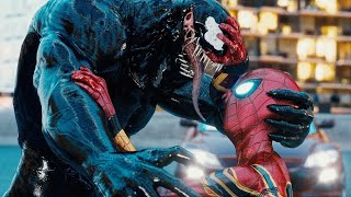 SpiderMan Full Movie 2021 Venom vs SpiderMan Easter Egg  Superhero FXL Movies 2021 Game Movie [upl. by Noak908]