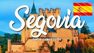 15 BEST Things To Do In Segovia 🇪🇸 Spain [upl. by Areem355]