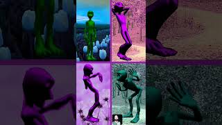 Green 😎 Alien dance vs Dami to cosita greenalien trending shortsvideos [upl. by Zoubek691]