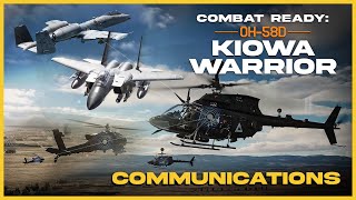 Communications set up and basic use in the OH58D Kiowa Warrior  DCS World [upl. by Elga]