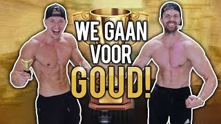 JOEL BEUKERS amp ANTHONY KRUIJVER TRAINEN IN DE GOUDEN GYM [upl. by Pandora]