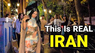 IN THIS VIDEO THE REAL IRAN 🇮🇷 Richest Neighborhood And Iranian NightLife ایران [upl. by Artie]