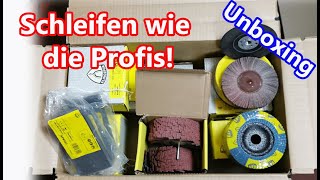 Unboxing  meine neuen Schleifscheiben [upl. by Aneret]