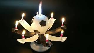 Football musical candle [upl. by Eigriv]