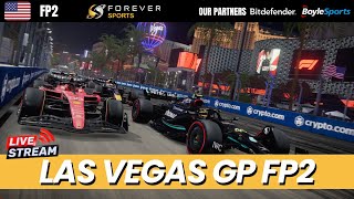 F1 LIVE LAS VEGAS GP PRACTICE 2  Formula 1 Live Commentary amp Watchalong  Las Vegas Grand Prix FP2 [upl. by Jeramey]