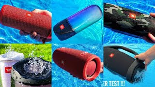 JBL speakers WATER TEST EXPERIMENT compilation [upl. by Dnaltiak]