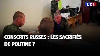 Conscrits russes  les sacrifiés de Poutine [upl. by Olsewski]