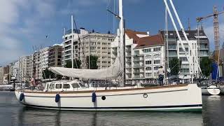 Sailboats and yachts in Mercator Marina 1 [upl. by Ylrac]