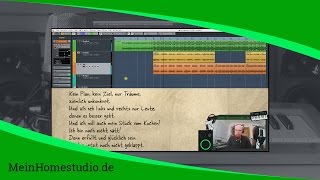 Wie finde ich eine passende Melodie für meinen Song  MeinHomestudiode  Songtext Schreiben [upl. by Proctor875]