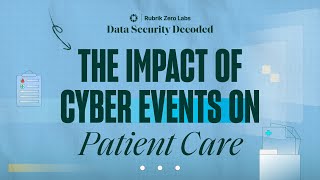 The Impact of Cyber Events on Patient Care [upl. by Yelehsa]