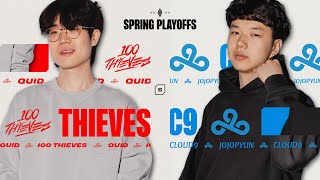 2024 LCS Playoffs  Cloud9 vs 100 Thieves [upl. by Mellar878]