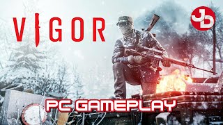 First Look at NEW PVP looter shooter Vigor  PC Gameplay 1440p 60fps [upl. by Adnuhsat]