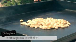 Sicilian Almond Brittle  Plancha Recipes  Simogas [upl. by Ettevol539]