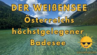 Der Weißensee  Österreichs höchstgelegener Badesee [upl. by Drofnas]