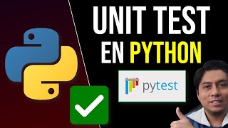 PyTest Pruebas Unitarias en Python 🐍  Unit Tests  Testing Automatizado con Python ✅ [upl. by Lirba]