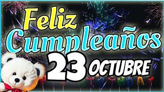 Felicitaciones con Canción 🎵 Cumpleaños Feliz  Hermoso mensaje 💌🎉 [upl. by Garnet]