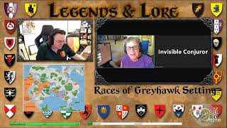 GREYHAWK  Legends amp Lore 262 Races of the Greyhawk Setting [upl. by Zohara]