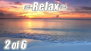 Virtual Beach BAHAMAS BEACHES 2 Relaxing Ocean Waves Sounds Tropical Relaxation HD for Studying [upl. by Zetneuq]